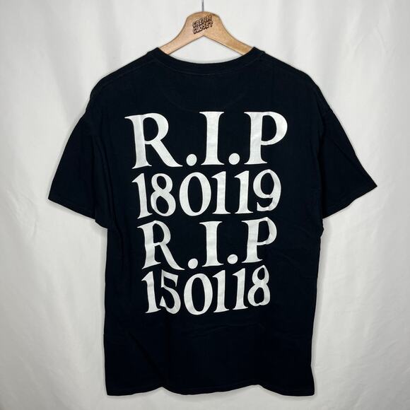 Playboi Carti YVL Opium Rest in Peace Die Lit Whole Lotta Red Tour Merch Tee L - Picture 3 of 4